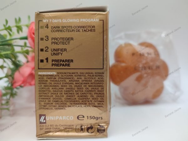 Savon Éclaircissant Pure White Gold, 150g