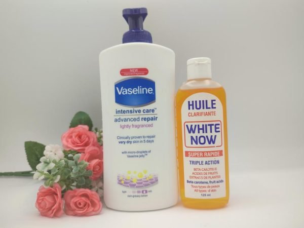 Vaseline Hydratant Huile White Now