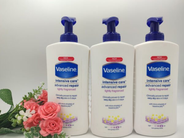 VAsseline Intensive Care réparation intensive Corps Lotion 400ml -Pack 3