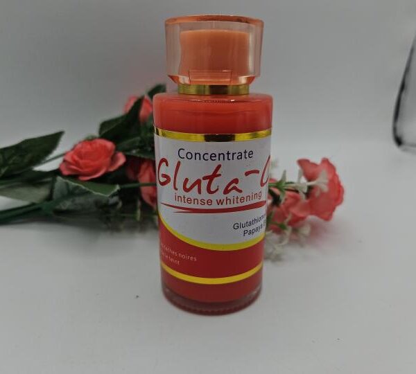 Sérum Concentré Gluta-C Super Éclaircissant Anti-Taches 120ml – Version Rouge | Action Rapide & Teint Uniforme