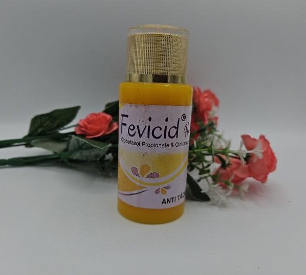 Huile / Sérum Concentré Fevicid 125ml – Éclaircissant Intense & Anti-Taches | Action Rapide & Teint Uniforme