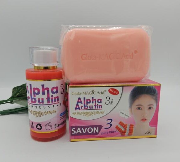Alpha Arbutin 3 Plus – Sérum & Savon Éclaircissants 3× Plus Intenses Anti-Taches 120ml