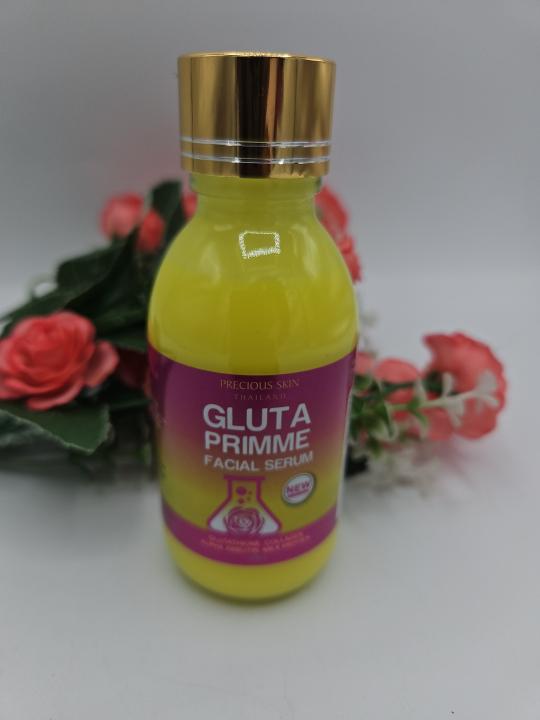 Gluta Primme Sérum Booster – Éclaircissant Visage & Corps 100ml pour un Teint Étincelant