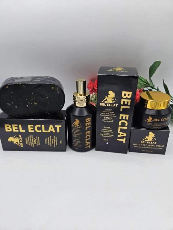 Soin Éclaircissant Rapide Visage aux Acides de Fruits – Sérum, Savon & Crème Unifiants Intensifs