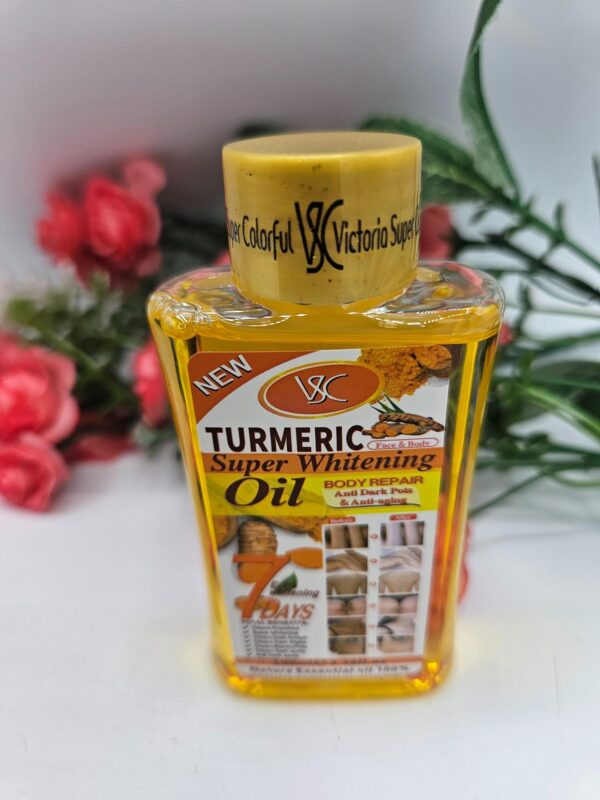 Huile Turmeric Super – Hydratante, Adoucissante & Clarifiante 100ml