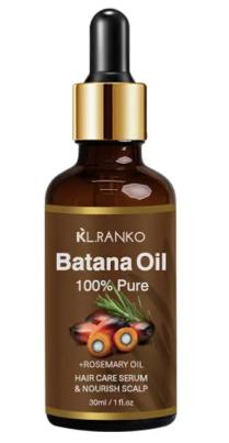 Huile capillaire Batana & Romarin – Pousse rapide & anti-casse – 100% naturelle