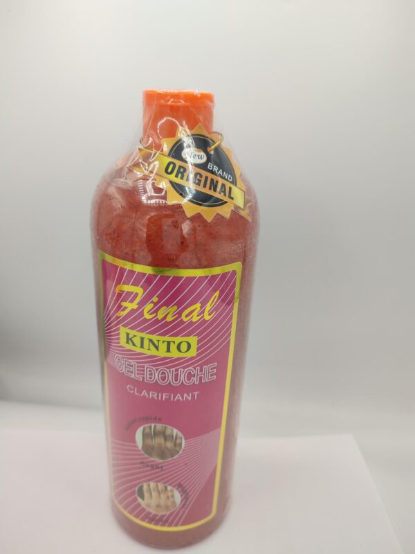 Gel Douche Gommant FINAL KINTO 1L – Exfoliation Intense pour Coudes, Genoux & Pieds | Peau Lisse & Unifiée